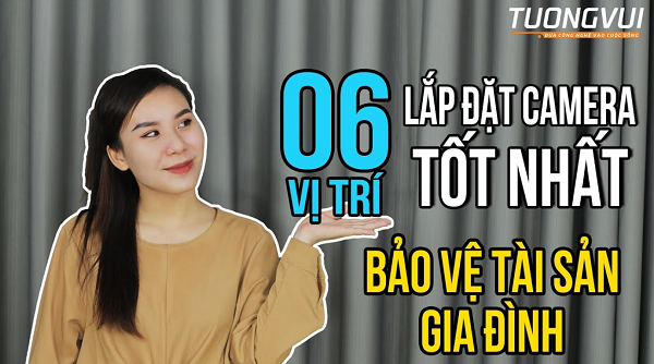 6 Vị trí lắp đặt camera an ninh tốt nhất cho gia đình